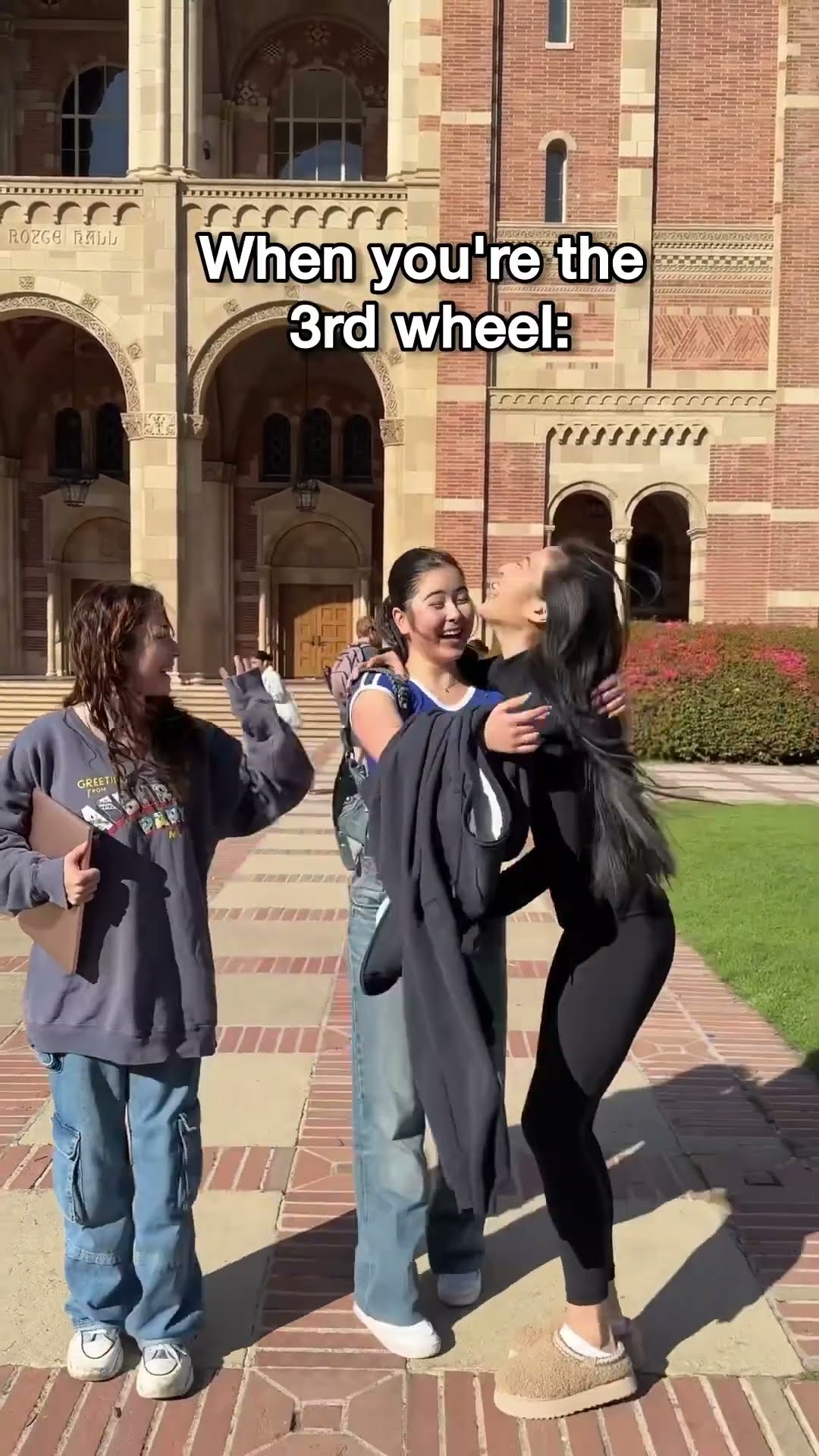 Being the 3rd wheel.. ? with @SofiManassyan and @SashaYugay | Andra Gogan